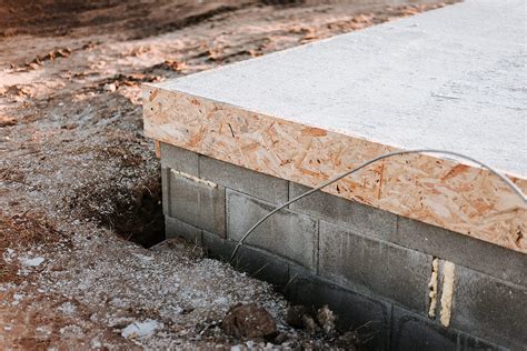 concrete slab  grade house foundations  stock photo picjumbo