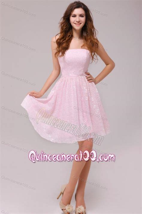 Gallery Quinceanera Damas Dresses Pink