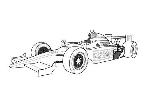 printable race car coloring pages  kids