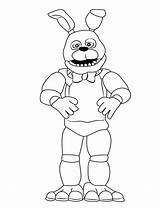 Colorir Nights Animatronic Freddys Chica Desenhos Angry Colorironline sketch template