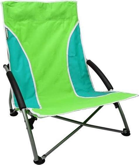 bolcom strandstoel kampeerstoel visstoel campingstoel inklapbaar aluminium groen