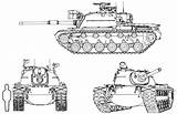 M48 Tank Patton M60 Medium M46 Line Drawing Crew Inetres Gif Military Tanks Tuesday Unofficial Tier Med 2nd Future Skills sketch template