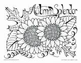 September Coloring Pages Sheets Print Printable Color Getcolorings Getdrawings sketch template