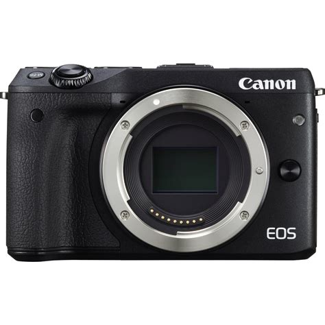 canon eos  mirrorless digital camera body  black