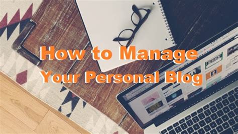 successfully manage  personal blog  home funkykit