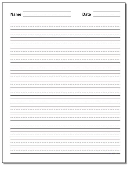 blank handwriting worksheets  kindergarten worksheet  pin