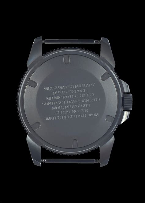 mwc p656 titanium tactical series watch with gtls tritium 24 jewel au