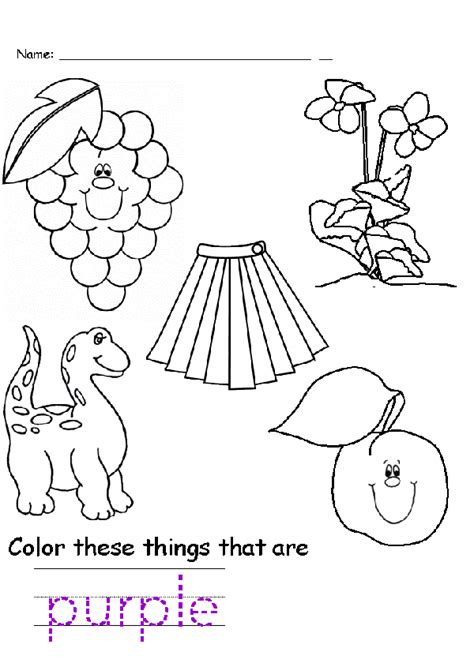 print activities learn colors  color worksheets  preschool