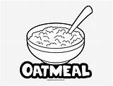 Oatmeal Oats Oat Clipground sketch template