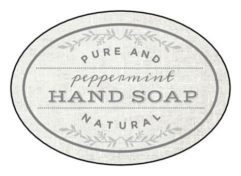 downloadable  handmade soap label template   printable labels  beautiful tags tip