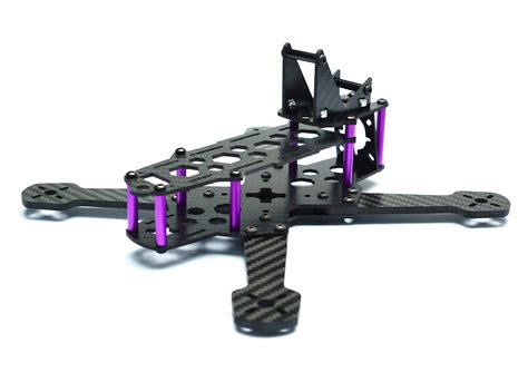 youngrc  mm fpv racing drone frame carbon fiber  quadcopter frame kit mm arms