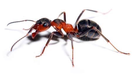 grote rode mier stock foto image  nesten mier