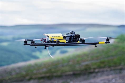 topcon debuts  falcon   rotary wing drone  mass data collection