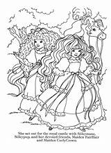 Lady Locks Lovely Coloring Book Pages Begining Edited Printing sketch template