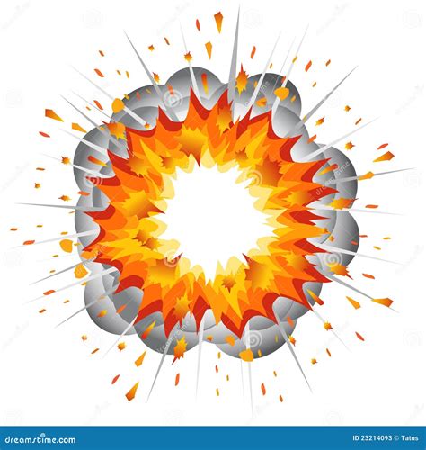 explosion vector illustration stock vector illustration  explode