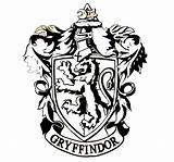 Gryffindor Hogwarts Wappen Ausmalbild 1071 Häuser Blason Stemma Grifondoro Imprimer Schwarz Griffoendor Kleurplaten sketch template