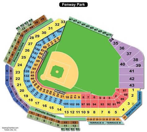 fenway park seating chart  rows  seat numbers  birds home