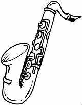 Saxophon Malvorlage Ausmalbilder Simpel Malvorlagen sketch template