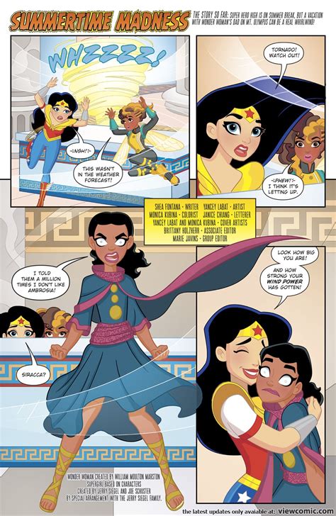 Dc Super Hero Girls Wonder Woman Day Special Edition 001 2017 Read Dc