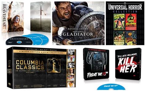 new blu ray releases columbia classics 4k collection