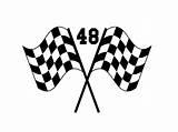 Johnson Jimmie Decal Coloring Jimmy Car Checkered Flags Pages Sticker Vinyl Racing Window Popular Coloringhome sketch template