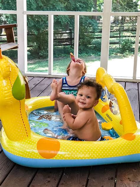 baby pool living letter home