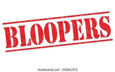 blooper images stock  vectors shutterstock