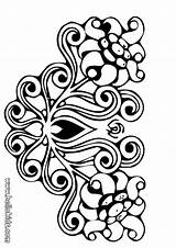 Colorir Ornamento Hellokids Coloringhome Blumenornament Paty Flowerpictures Traceable sketch template