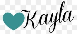 kayla  bubble letters clipart kayla  fancy letters
