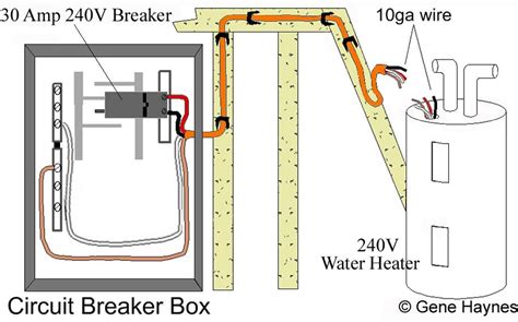 basic   volt water heater circuits