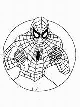 Coloring Spiderman Pages Clipart Library sketch template