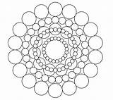 Circles Circle Mandalas Difficulty sketch template