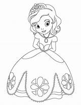 Sofia First Princess Coloring Awesome Pages Kids Print sketch template