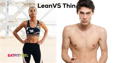 thin  lean definition  lean body eat fit fuel