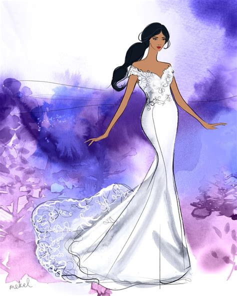 disney s jasmine wedding dress design see every disney