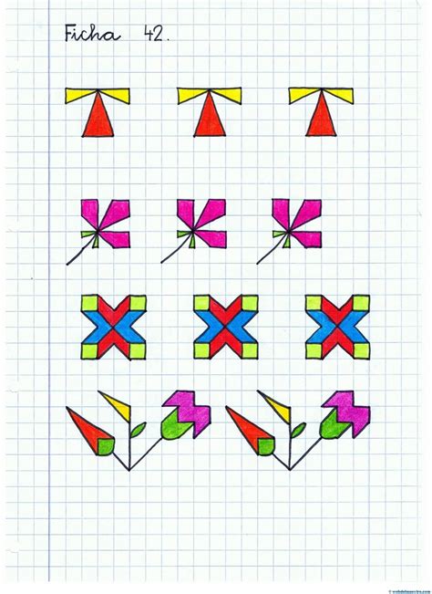 dibujos cuadriculados web del maestro desenho quadriculado desenho de papel tutoriais em