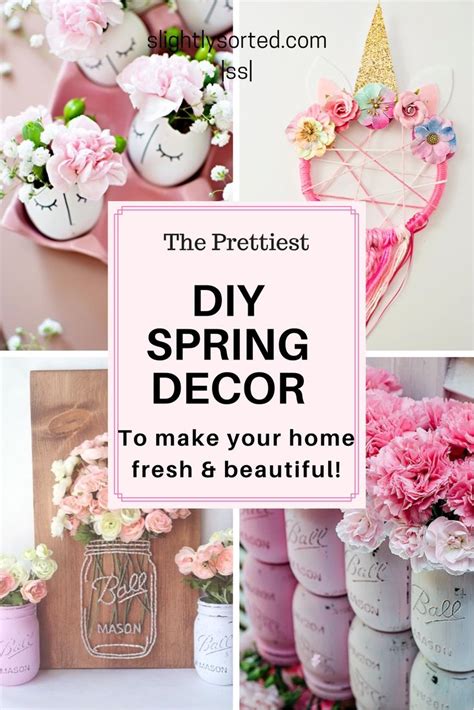 diy spring decor ideas  brighten   home easy