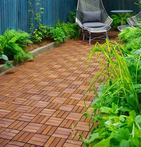 transform  ugly concrete patio   beautiful outdoor space craftsmumship