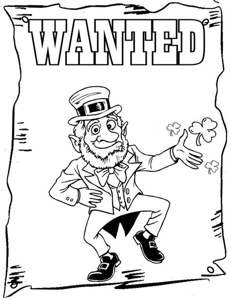printable st patricks day coloring pages