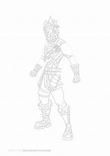 Draw Tutorial Cute Molten Hound Fortnite Battle Season άρθρο από sketch template