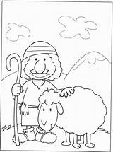 Shepherd Coloring Jesus Good Pages Sheep Shepherds Visit Imagination Baby Printable Color Parable Getcolorings 2603 Popular Getdrawings Library Clipart Divyajanani sketch template
