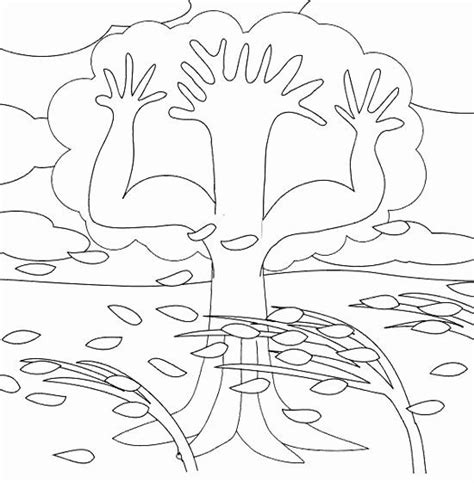 fall tree coloring page elegant   images  tree  pinterest