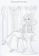 Frozen Coloring Pages Illustrations Official Fanpop Quotes Quotesgram sketch template