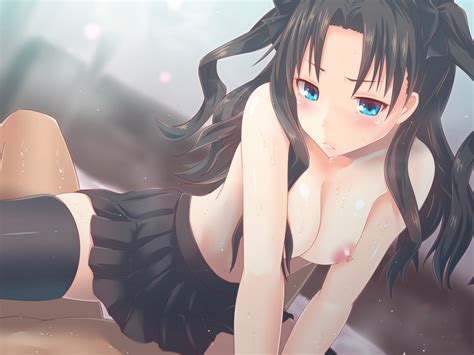 rule 34 breasts fate stay night sex thighhighs tohsaka