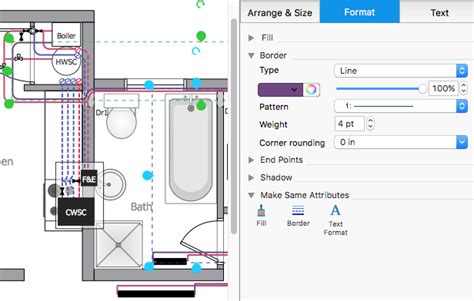 creating  residential plumbing plan conceptdraw helpdesk