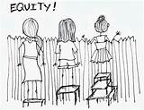 Equity Equality Empathy Gerechtigkeit Gleichheit Fondue Fairness Ultimately Unfpa sketch template