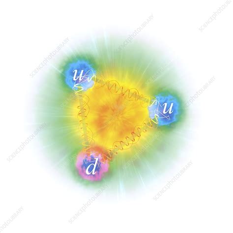 artwork   structure   proton stock image  science photo library