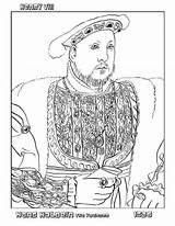 Holbein Classical Boleyn sketch template