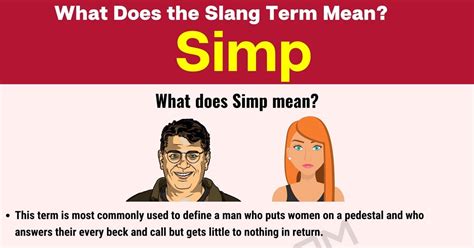 simp meaning       slang term stands  esl
