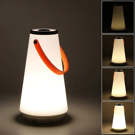 lovely portable wireless led night light table lamp usb rechargeable